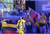 Neįgaliųjų sporto žaidynėse – Lietuvos spindesys: atidarymo ceremonijoje suplevėsavo šalies trispalvė