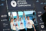 Estafečių rungtyje – du nauji Lietuvos plaukimo rekordai