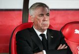 C.Ancelotti patvirtino, kad „Real“ iki perėjimų lango pabaigos daugiau žaidėjų neįsigis