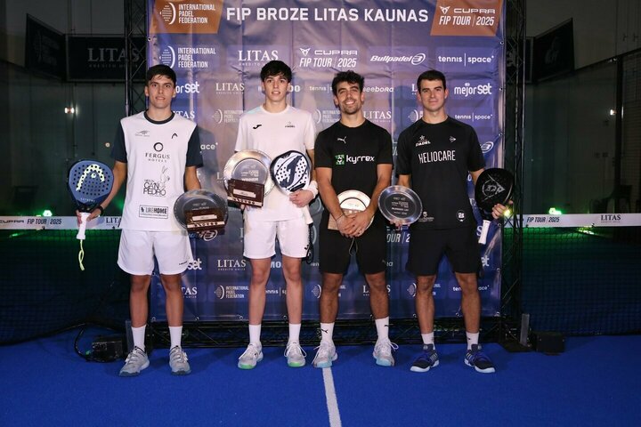 Kaune praūžė „bronzinės“ kategorijos FIP padelio turnyras