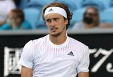 „Australian Open“: netikėtas A.Zverevo pasitraukimas, įspūdingą pratęsimą laimėjęs R.Nadalis ir už N.Djokovičių neatkeršijęs M.Kecmanovičius (papildyta)