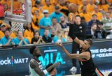 „Timberwolves“ su netikėtai sugrįžusiu Edwardsu išgyveno rekordinį Wemby vakarą
