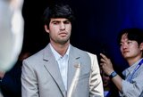 Pavojaus signalas prieš „US Open“: Alcarazas priverstas atšaukti sugrįžimą