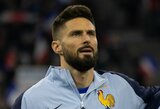 O.Giroud oficialiai atsisveikino su „Milan“ ir palieka Europą