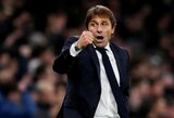 Pergalingai prie „Tottenham“ komandos vairo debiutavęs A.Conte: „Rungtynės buvo beprotiškos“ 