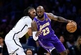LeBronas pakomentavo NBA istorinę akimirką, kurią sukūrė su sūnumi 