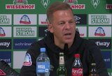 Informacijos apie covid-19 skiepą klastojimu įtariamas „Werder“ treneris paliko savo postą