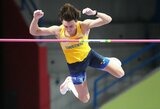 Beprotiška: 6,20 m aukštį įveikęs A.Duplantis sumušė pasaulio rekordą