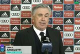 „Real“ prezidentą įsiutino komandos pasirodymas prieš PSG: svarsto apie C.Ancelotti atleidimą