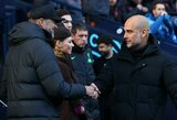 P.Guardiola apie J.Kloppo sprendimą palikti „Liverpool“: „Geriau miegosiu"