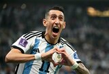 A.Di Maria sulaukė grasinimų šeimos narių mirtimi: narkotikų prekeivių gaują įsiutino futbolininko pasisakymas