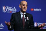 NBA komisaras Adamas Silveris pasakė, iki kada turėtų startuoti nauja krepšinio lyga Europoje