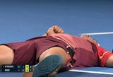 ATP 500 turnyre Bazelyje – netikėtas C.Ruudo kluptelėjimas