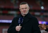 Wayne`as Rooney gailisi dėl neįvykusio perėjimo: „Būčiau tobulai ten tikęs“