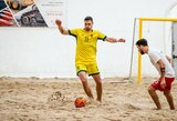 Lietuvos paplūdimio futbolo rinktinė užtikrintai startavo turnyre Ispanijoje