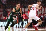 Dviženklį deficitą panaikinęs „Panathinaikos“ pasiekė pergalę Graikijos milžinų mūšyje