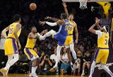 „Warriors“ taškų lenktynėse pranoko „Lakers“