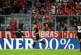 Pirmąjį rungtynių įvartį pelnęs „Bayern“ krito prieš „Eintracht“ ir patyrė pirmąjį pralaimėjimą vietiniame čempionate