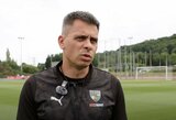 „Kauno Žalgirio“ treneris Eivinas Černiauskas prieš dvikovą Velse: „Laukiame spaudimo nuo pirmų sekundžių“