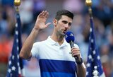 Oficialu: N.Djokovičius negalės žaisti „US Open“ turnyre, J.McEnroe – įsiutęs