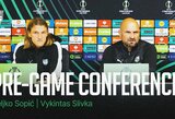 Željko Sopičius prieš „Kauno Žalgirio“ rungtynes su „Brighton“: „Futbole viskas įmanoma“