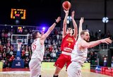 Lenkijos krepšininkai namuose neprilygo Šiaurės Makedonijos rinktinei