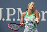 „US Open“ turnyre – dar vienas C.Garcios fiasko ir L.Fernandez nesėkmė