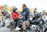 Iniciatyvą neregiams „Mane veža TRYGG“ sukūrusi motociklininkė: „Kartais patys nežinome, kokios yra mūsų galimybės“