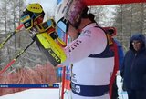 Andrejus Drukarovas pelnė pirmuosius taškus Europos kalnų slidinėjimo taurės sezone