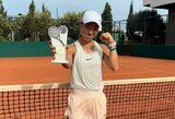 K.Bubelytė triumfavo turnyro Graikijoje finale ir pakartojo didžiausią karjeros laimėjimą