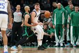 Istorinio L.Dončičiaus pasirodymo nepakako: „Celtics“ NBA finale įsirašė antrąją pergalę