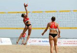 Visos trys Lietuvos paplūdimio tinklinio poros – Europos U22 čempionato atkrintamosiose