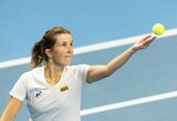Billie Jean King taurė Vilniuje: pirmosios lietuvių varžovės – Slovėnijos tenisininkės
