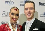 Marius Ilčiukas ir Domilė Šemeškevičiūtė – WDSF Europos taurės nugalėtojai