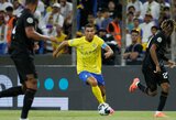 C.Ronaldo pasižymėjo įvarčiu nuo galvos, „Al-Nassr“ šventė pergalę