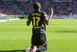 „Bayer“ laimėjo tik per pridėtą laiką, „Borussia“ triuškino varžovus