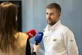 Laurynas Grigelis prieš debiutą prie Lietuvos moterų teniso rinktinės vairo: „Trenerio darbe streso yra gerokai daugiau“