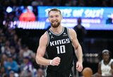 D.Sabonis prieš „Bucks“ rinko įspūdingus skaičius ir atsidūrė konflikto centre