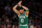 Niujorke dominavusi „Celtics“ įsirašė pirmąją serijos pergalę