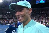 Indian Velse – pasaulio teniso elitas: R.Nadalio jau pirmajame mače lauks M.Raoničius