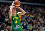 Pirmąsias rungtynes Europos krepšinio čempionate pasitinkanti Jocytė: „Tai – neeilinis įvykis mums visoms“