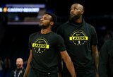Bronny apie galimą LeBrono komandą: „Tai būtų beprotiška“