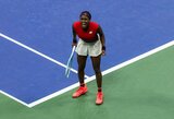 Apie psichologiškai varginančias treniruotes prakalbusi Coco Gauff turėjo sunkumų, bet žengė į kitą „US Open“ etapą