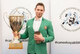Geriausiu Lietuvos baidarių ir kanojų irkluotoju išrinktas pasaulio vicečempionas M.Maldonis