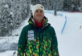 Kalnų slidininkas A.Drukarovas Šveicarijoje užėmė ketvirtą vietą