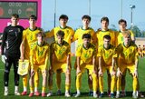 Per pridėtą laiką praleistas įvartis lėmė U-19 rinktinės pralaimėjimą Estijoje
