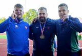 Lietuvos kurtieji lengvaatlečiai iškovojo dar tris medalius Europos čempionate