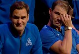 R.Federeris paaiškino, kodėl liedamas ašaras suėmė R.Nadaliui už rankos: „Tai buvo tarsi slapta padėka jam“
