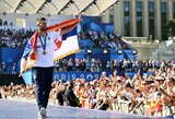 „Eurosport“ atsiprašymo sulaukęs N.Djokovičius paaukos visą gautą premiją už olimpinį auksą