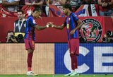 Raphinha pelnytas „hat-trickas“ padovanojo „Barcelonai“ pergalę prieš „Sevilla“